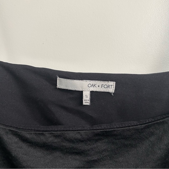 Oak + Fort Black Slip Dress (Size S) - Picture 2 of 5